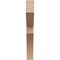 Ekena Millwork 3-inch W x 18-inch D x 24-inch H Monterey Rough Cedar Woodgrain TimberThane Knee Brace, Primed BRCUR03X18X24MONRCPR - alternate 5